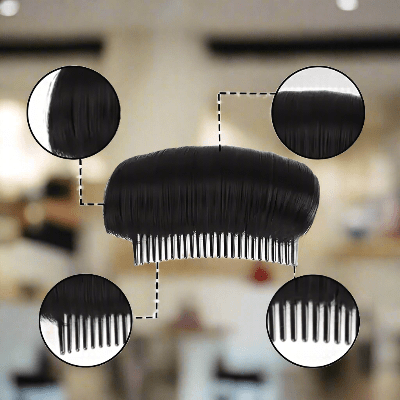 Perruque Femme - HairCushionWig™ - Noir - Beauté en soi