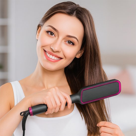 30.Brosse chauffante 3 - en - 1 | VoluStyle - Beauté en soi
