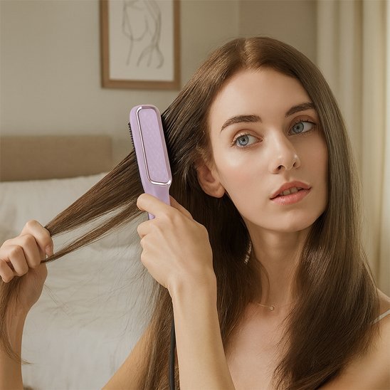 30.Brosse chauffante 3 - en - 1 | VoluStyle - Beauté en soi