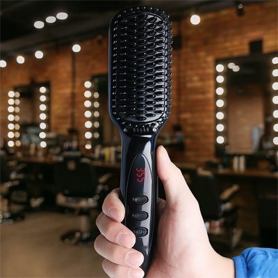 36.Brosse lissante chauffante | 3 - en - 1 Pro - Beauté en soi