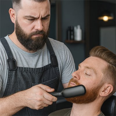 36.Brosse lissante chauffante | 3 - en - 1 Pro - Beauté en soi