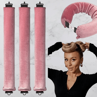 Boucleur à Cheveux - HairCurlers™ - Rose - Beauté en soi