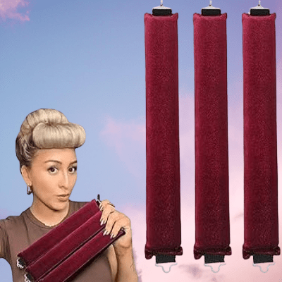 Boucleur à Cheveux - HairCurlers™ - Rouge - Beauté en soi