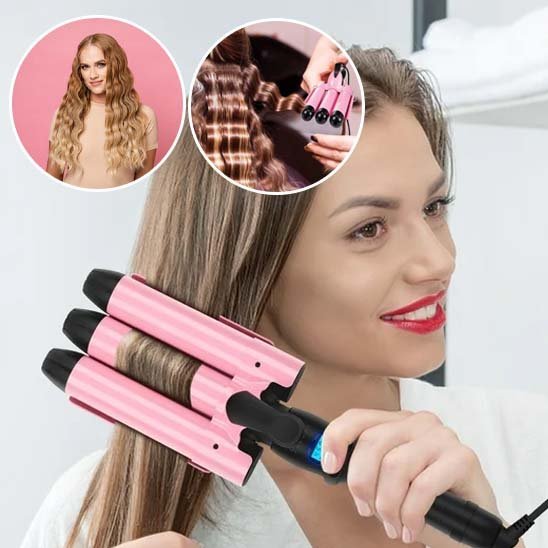 fer a friser rose avec multi photo