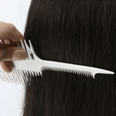 Peigne à Cheveux - ProHairComb™ - Blanc - Beauté en soi