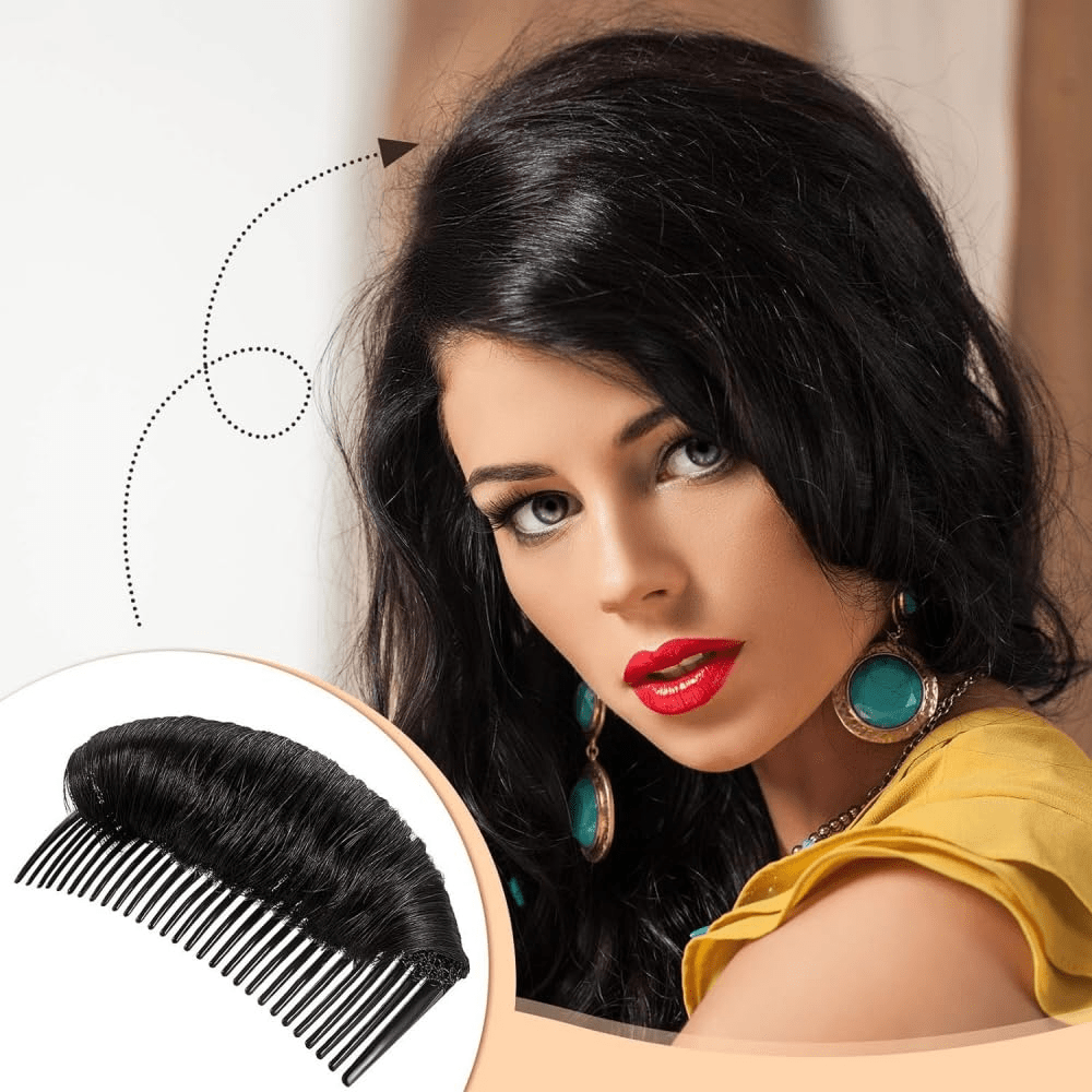Perruque Femme - HairCushionWig™ - Noir - Beauté en soi