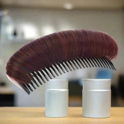 Perruque Femme - HairCushionWig™ - Rouge vin - Beauté en soi