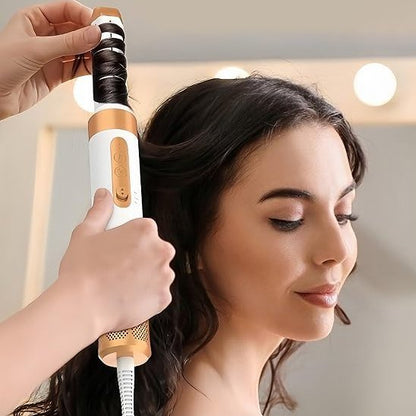 seche cheveux blanc pro femme brune