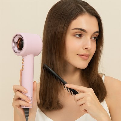 seche cheveux ionique rose